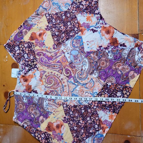 NWT Andree by Unit Fairy Y2k Grunge Gypsy Hippy Women's 1X One Shoulder Assymetr - Picture 8 of 9